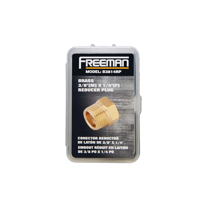 3/8" x 1/4" Brass Reducer Plug