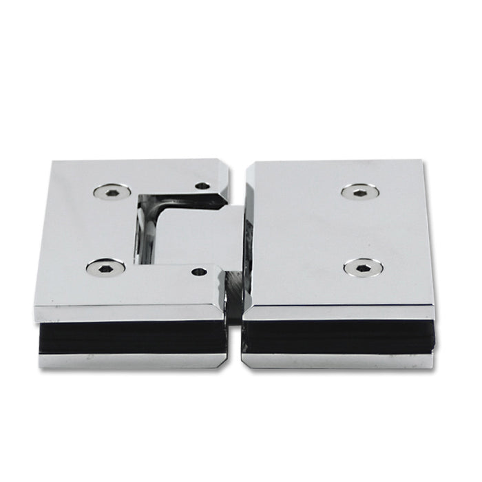 Adjustable Heavy duty 180° Glass to Glass Hinges Square Edged | TR626