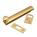 Baldwin 0322 4" Flush Pull in Lifetime Polished Brass