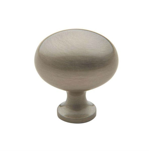 Baldwin 4913 Oval Cabinet Knob in Satin NIckel
