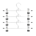 BestValue Go Skirt Pant Boot Hanger with 2 Adjustable Clips, 5-Pack