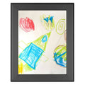 Black Kids' Arts SnapeZo® snap frame poster size 8.5X11 - 1.25 inch profile