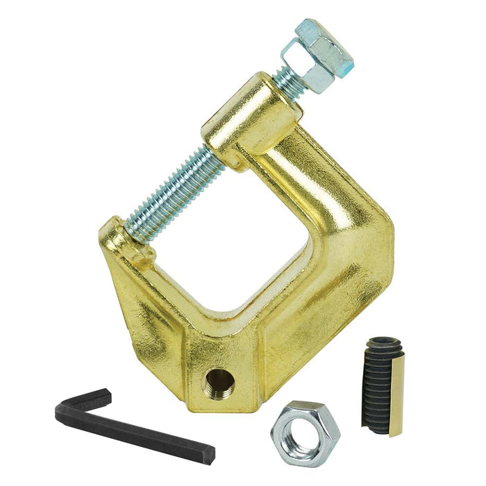 BOSSWELD Cast Brass "G" Earth Clamp