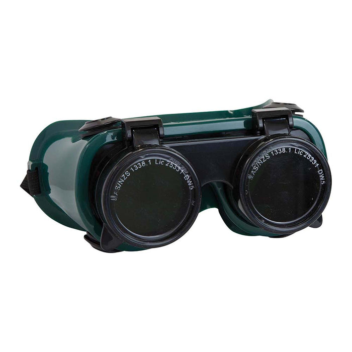 BOSSWELD Gas Welding Flip-Up Goggles - Shade 5