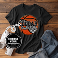 Checkered Basketball Mascot