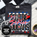 Checkered Grunge Mascot Senior - Customize Yours - PNG