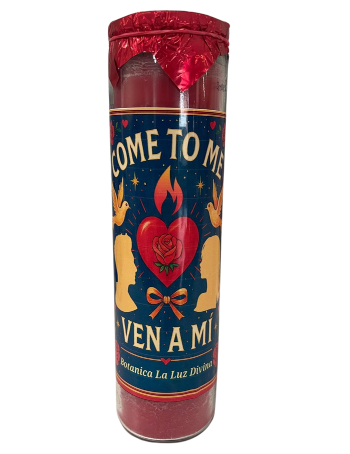 Come to Me Prepared Candle: Attracting Love & Desire ( Ven a Mi )