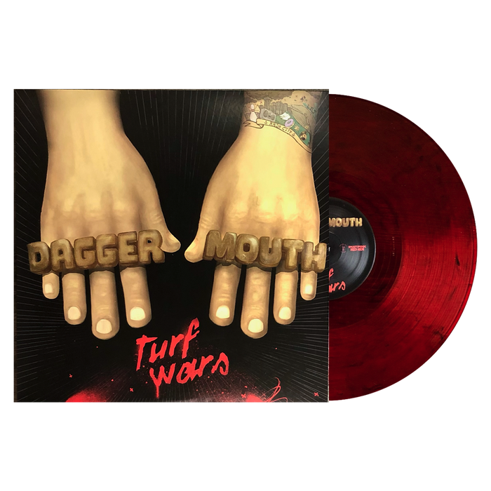 Daggermouth Turf Wars  Fire Orange w/ Black Swirl
