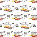 Double Sided Cotton Blanket - CARS III Speed Challenge White Cotton
