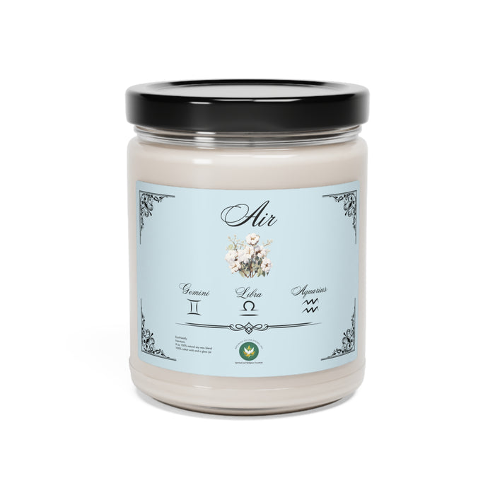 Elemental Zodiac & Spiritual Awakening Candles. Scented Soy Candle, 9oz