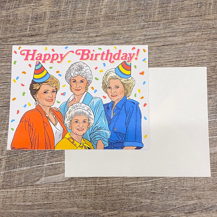 Golden Girls Happy Birthday Card - Lyla's: Clothing & Gifts - Online and Rockwall Texas Boutique