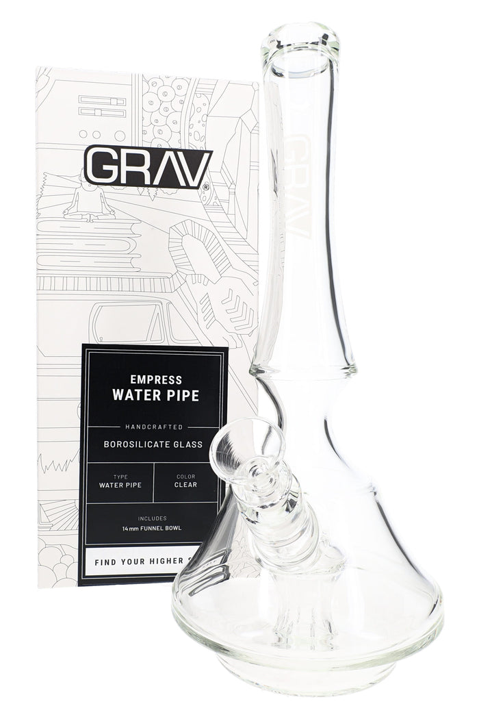 GRAV Empress Water Pipe – 13″ – 14.5 mm Bowl