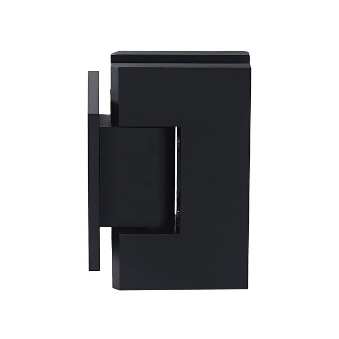 Heavy Duty 90°Wall To Glass Shower Hinge(Short Backplate) | TR604