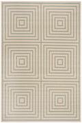 CREAM / AQUA / RECTANGLE / 2'-2" X 4'