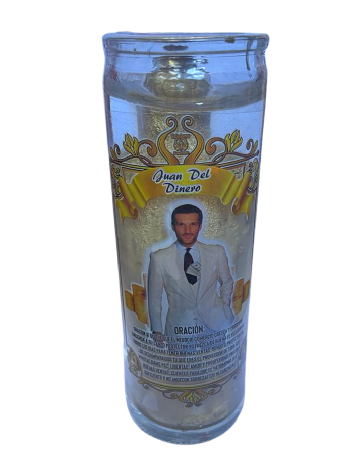 Juan del Dinero Prosperity Candle: The Wealth Bringer ( Mr. Money )