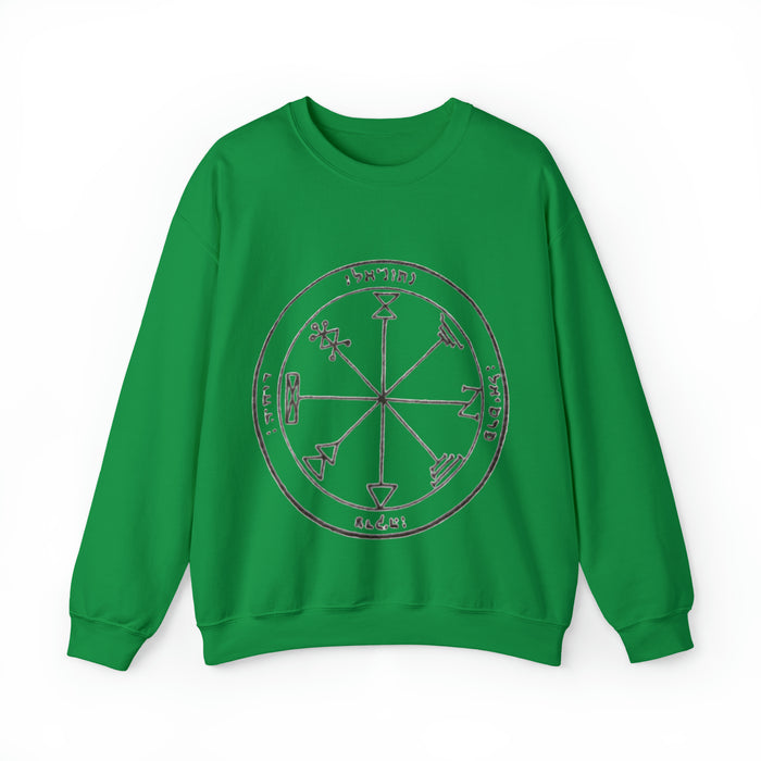 King Solomon Seal No. 1: Prosperity Talisman Apparel. Unisex Heavy Blend™ Crewneck Sweatshirt