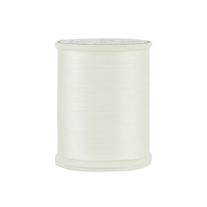 King Tut Cotton Quilting Thread 3-ply 40wt 500yds White Linen