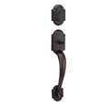 Kwikset Austin Single Cylinder Handleset - Venetian Bronze