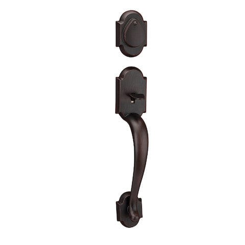 Kwikset Austin Single Cylinder Handleset - Venetian Bronze