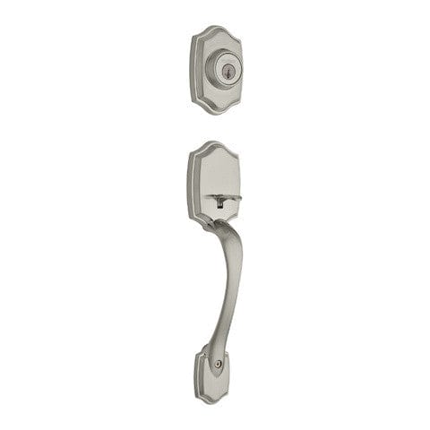 Kwikset Belleview Handleset - Satin Nickel