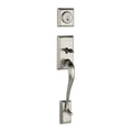 Kwikset Hawthorne Single Cylinder Handleset - Satin Nickel