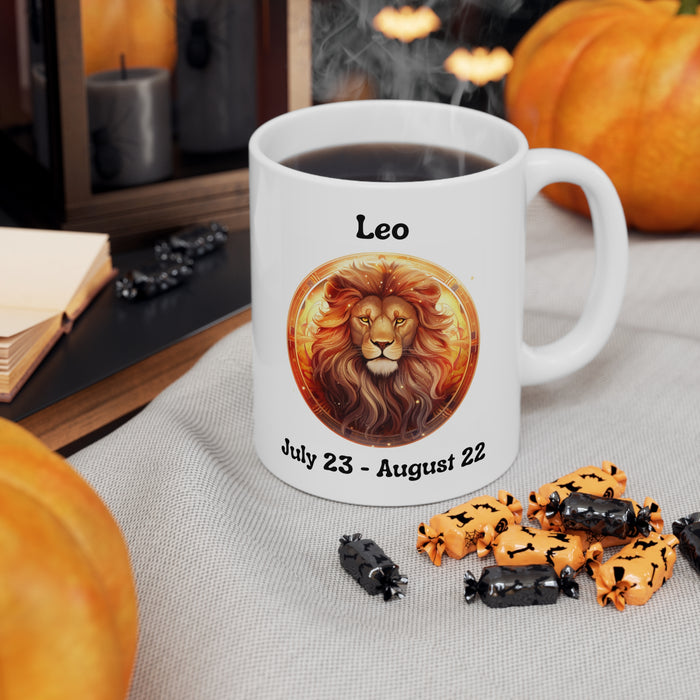 Leo - The Majestic Lion Mug. Ceramic Mug 11oz