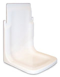Mckesson Dispenser Drip Tray: 1000 & 2000mL, 4 W x 3-3/4 D x 5-1/2 H", 1 Count White
