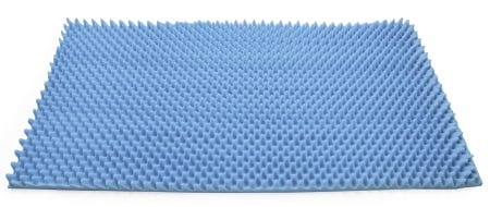 McKesson Mattress Overlay Convoluted Foam 33 X 72 X 2 Inch