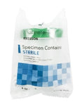 McKesson Specimen Container Polypropylene Screw Cap 4 Oz. Sterile, Case of 100
