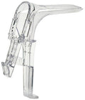 Mckesson Vaginal Speculum Graves Plastic Medium Double Blade Duckbill Disposable Pack of 10