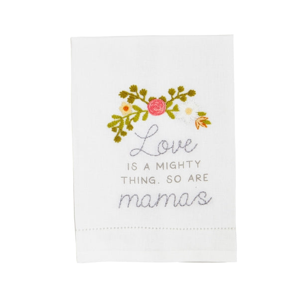 Mom Embroidered Towel