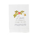 Mom Embroidered Towel