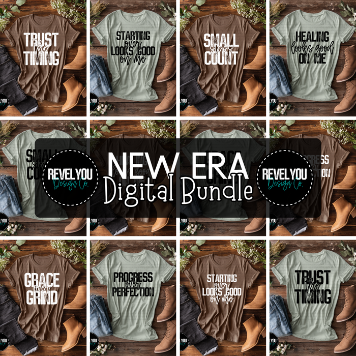 New Era Bundle - PNGs + Mocks