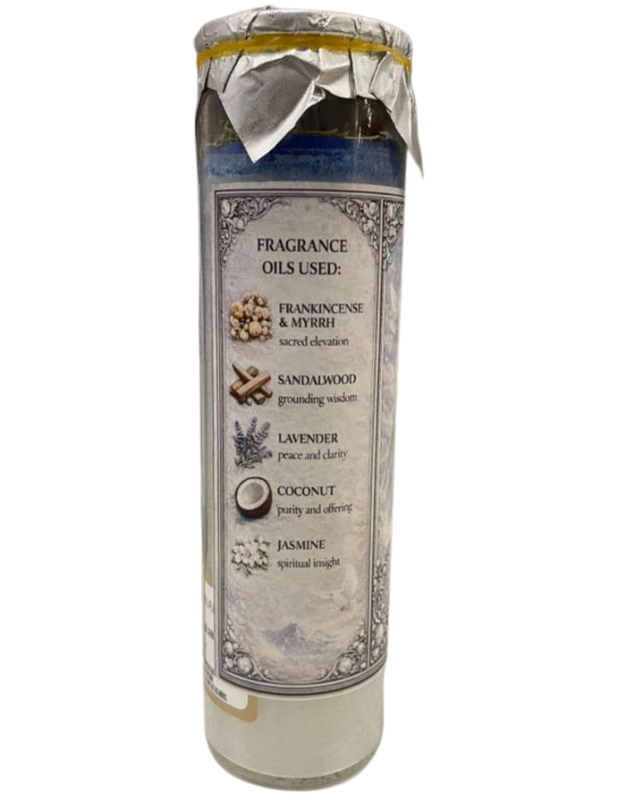 Obatalá Candle · Veladora de Obatalá – Wisdom, Peace, Clarity & Spiritual Balance