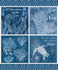 Ocean Oasis - Seas The Day Panel - 36 x 43