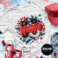 Patriotic Floral Nana - PNG