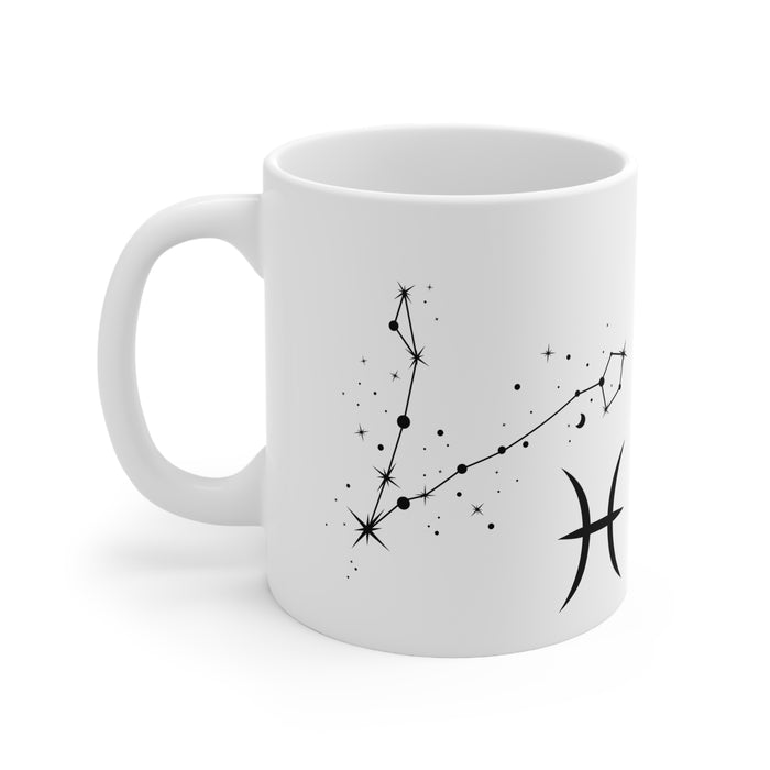 Pisces - The Dreamy Fish Mug. Ceramic Mug 11oz