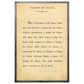 Prayer of Peace - Poetry Collection Art Print