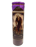 Prepared Saint Lazarus Candle · Veladora Preparada de San Lázaro – Healing, Protection & Urgent Miracles