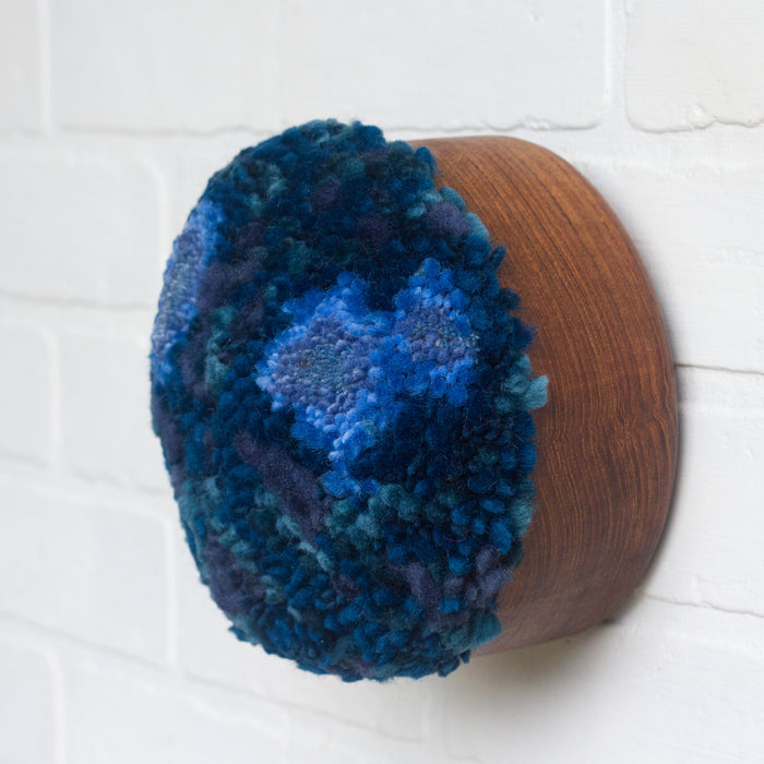 Puff Fiber Sculpture | All Blues