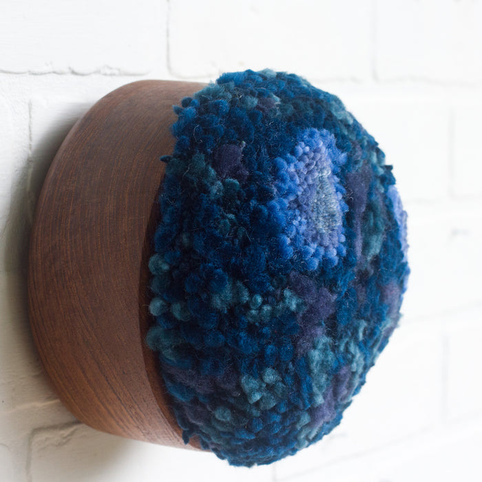 Puff Fiber Sculpture | All Blues