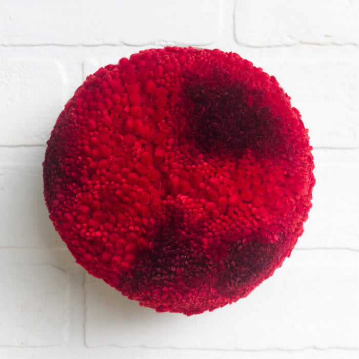 Puff Fiber Sculpture | All Reds