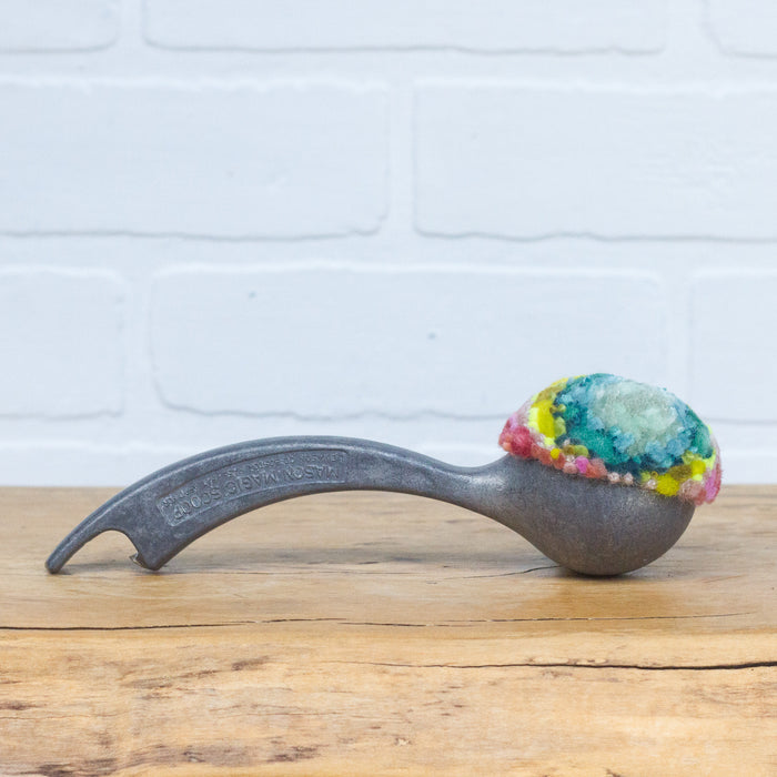 Puff Fiber Sculpture in Vintage Arch Scoop | Pink, Mint + Neon