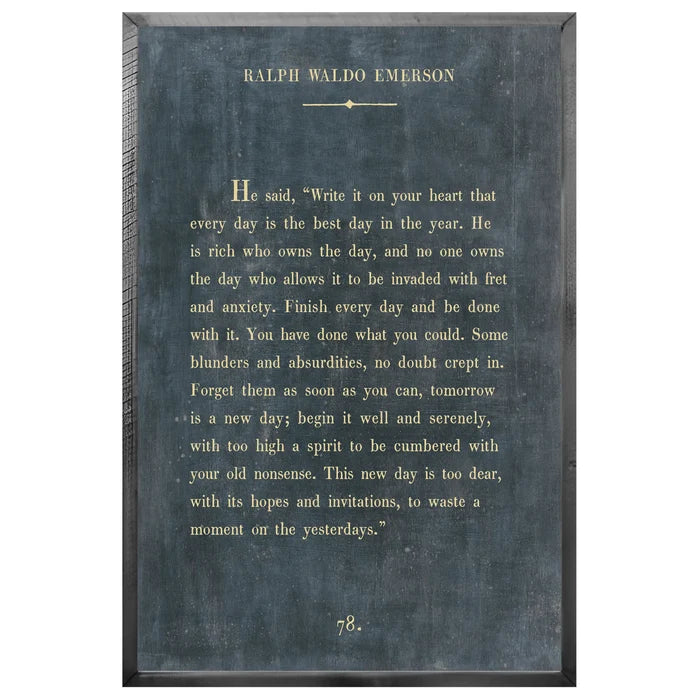 Ralph Waldo Emerson Art Print