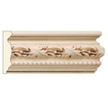 Running Leaf and Bead repeats 2 1/2, 3'' x 3/4'', Resin Panel Mouldings White River Hardwoods