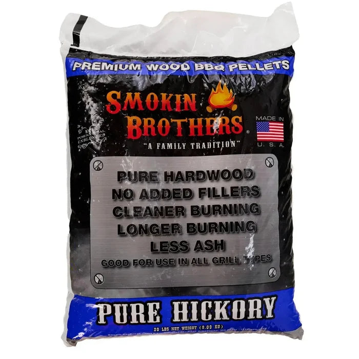 Smokin Brothers Pure Hickory Pellets