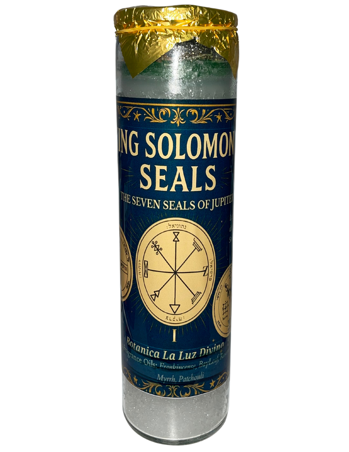Solomon Seals Collection – Seven Seals of Jupiter – Veladora de los Sellos de Júpiter