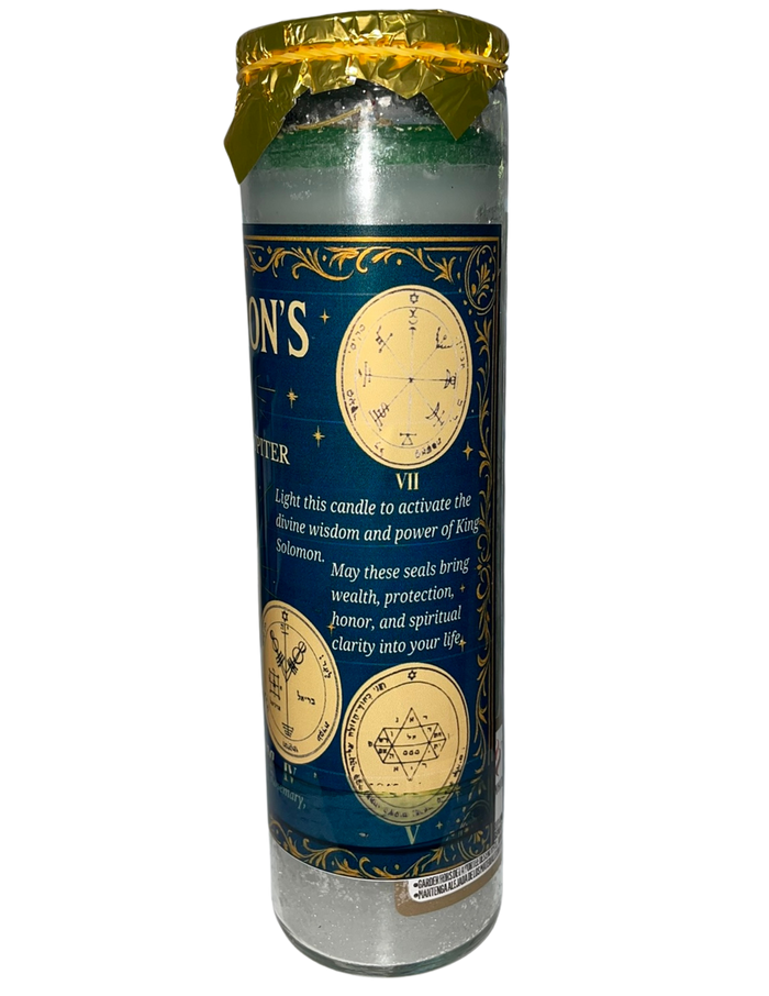 Solomon Seals Collection – Seven Seals of Jupiter – Veladora de los Sellos de Júpiter