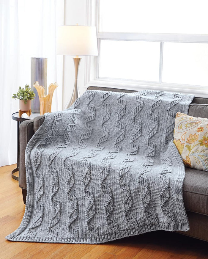 Spinning Ribbon Blanket