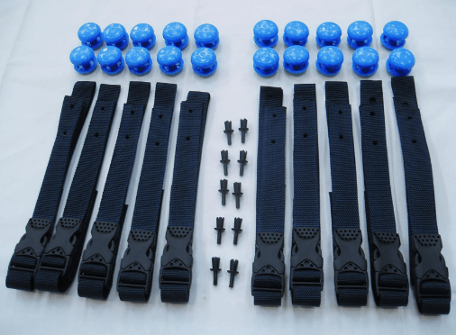 Strap Set for Swimming Pool Reel Systems - H2oFun.co.uk